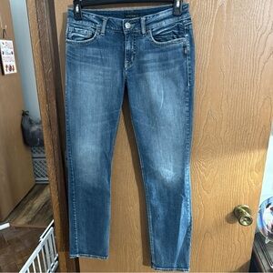 Silver Jeans Women's Suki Straight Denim Jeans Size W29/L32